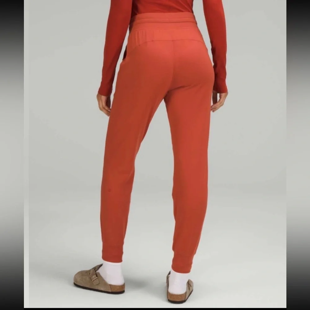 Lululemon Ready To Rulu High Rise Jogger in Red Rock